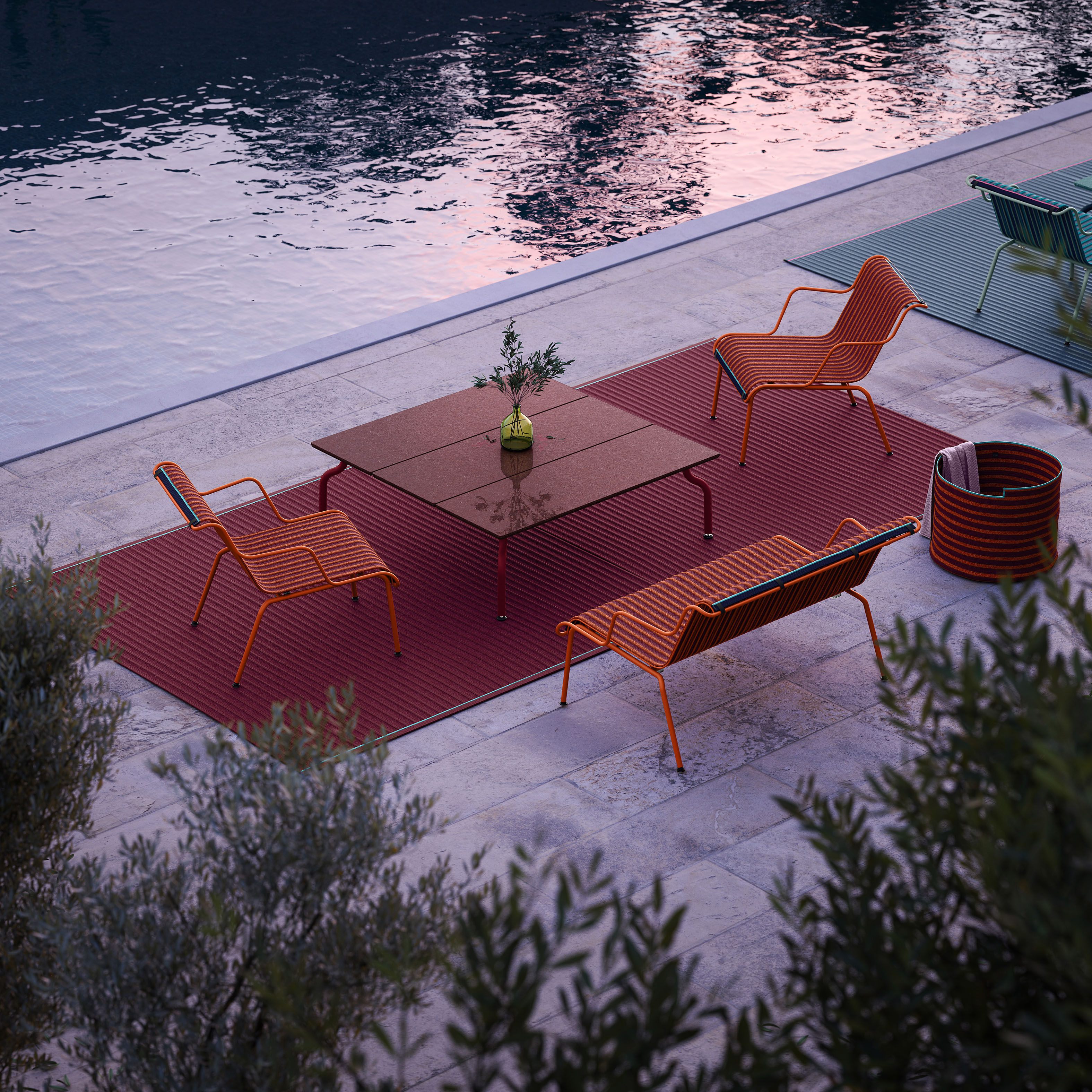 Table basse South pierre Magis - Style Riviera