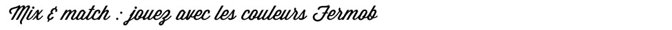 Fermob : new in Fermob : new in