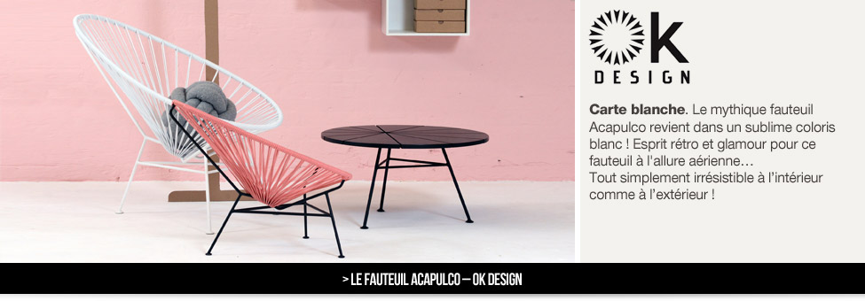S&eacute;lection Design : Noir sur Blanc