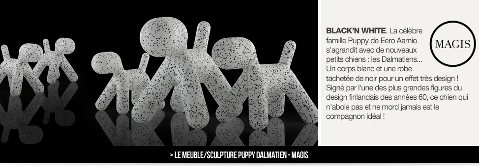 S&eacute;lection Design : Noir sur Blanc